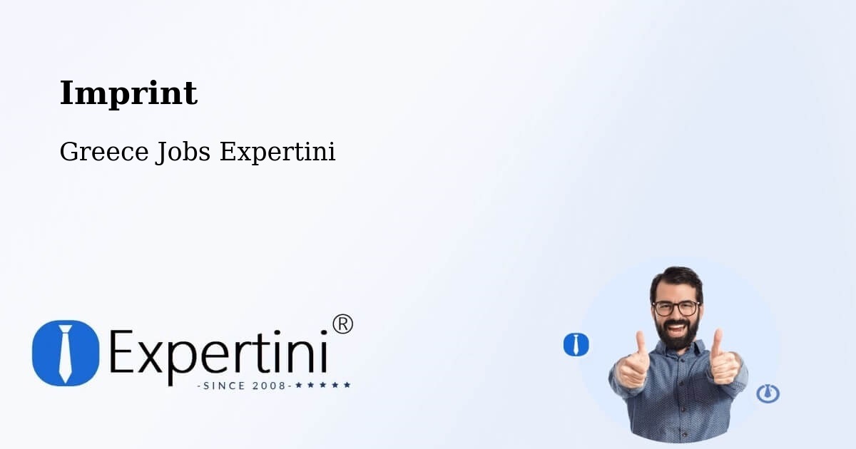 Imprint – Graikochóri - Greece Jobs Expertini