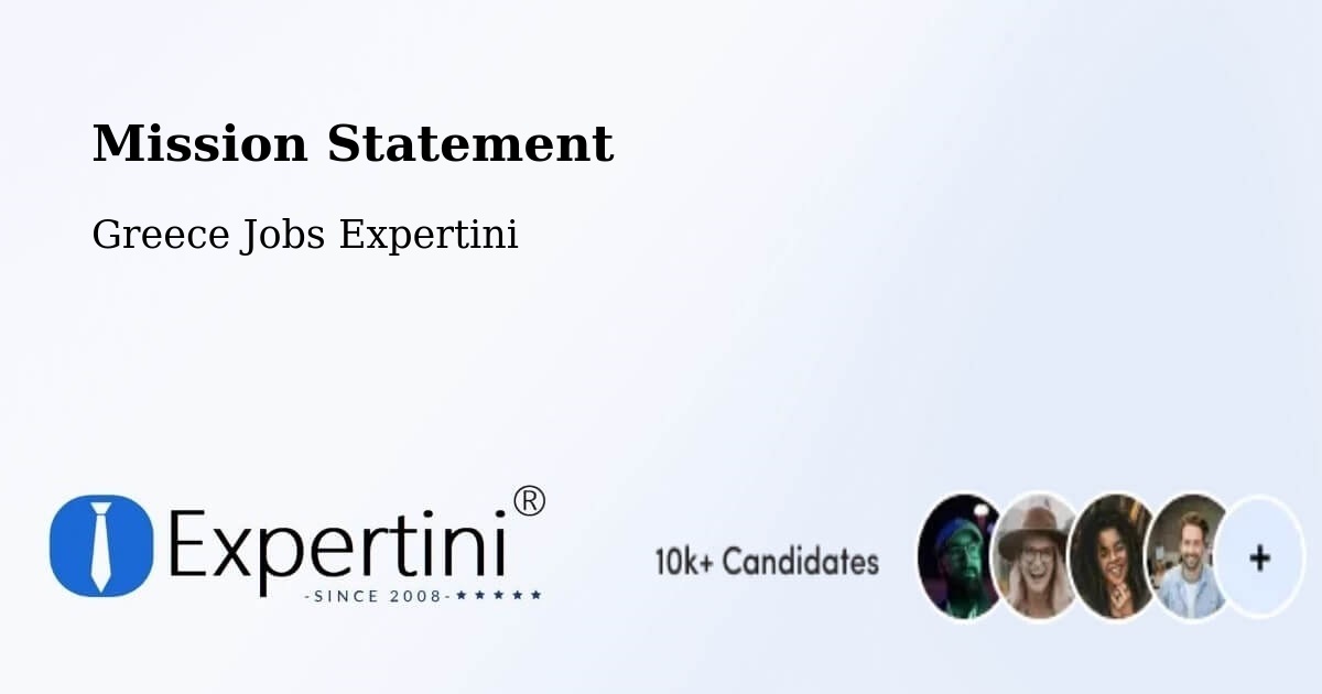 Corporate Mission – Graikochóri - Greece Jobs Expertini